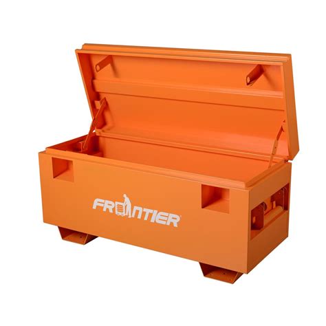 frontier steel job site tool box|jobsite boxes for sale.